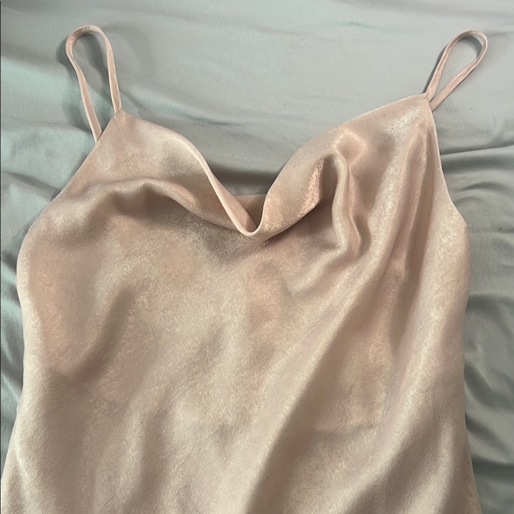 Altar'd State Blush Satin Dress